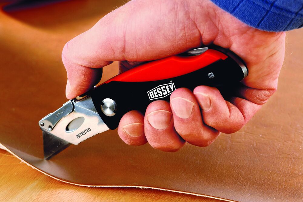 Bessey Messer-Set DBKPH-SET Klappmesser mit Kunststoffgriff und Nylonetui