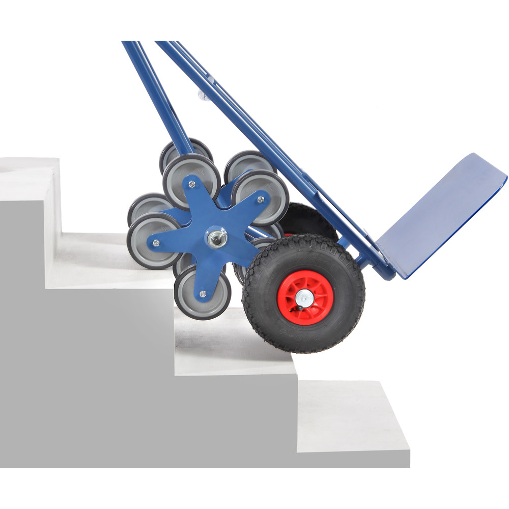 Fetra Treppenkarre TK1328 200kg Luftbereifung Stahlrohr Radsterne