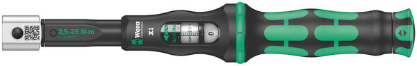 Click-Torque X 1 torque wrench for insert tools, 2.5-25 Nm, 9x12 x 2.5-25 Nm, Gerät, Schraubenzieher, Werkzeug