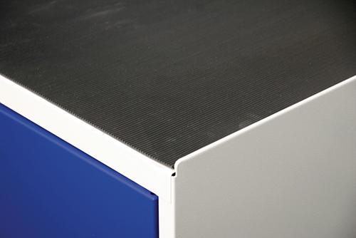 Stumpf Riffelgummi-Schrankauflage
