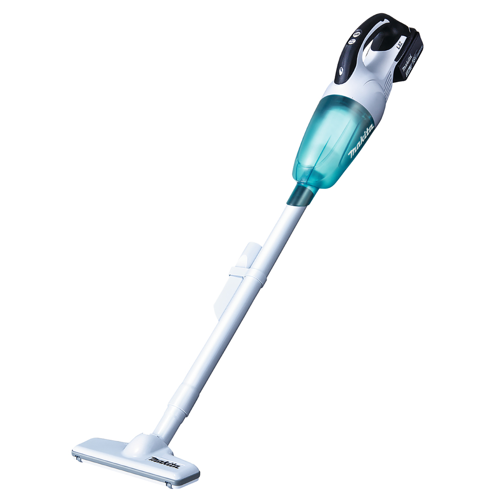 Makita Akku-Staubsauger DCL181FZW 18V 0,65L Weiß