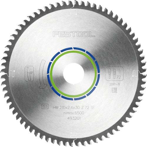 Kreissägeblatt HW 210x2,4x30 TF72 ALUMINIUM/PLASTICS