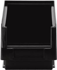 LA-KA-PE Sichtlagerkasten PLKL 3 B150xT205xH125 mm ESD leitfähig schwarz LA-KA-PE