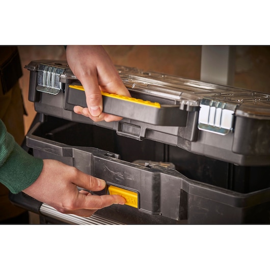 Stanley Rollende Werkstatt 2-IN-1 STST1-79231 mit Werkzeugtrage und Organizer