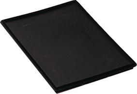 LA-KA-PE Auflagedeckel schwarz für VTK / D600A schwarz B600xT400 mm VE 4 Stk. LA-KA-PE