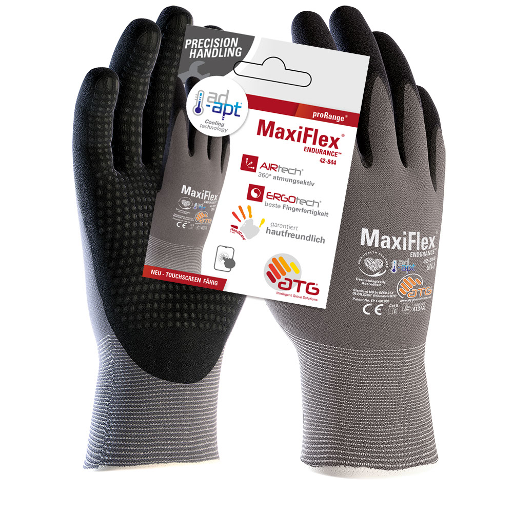 ATG® MaxiFlex® Endurance™ AD-APT® Nylon-Strickhandschuhe (42-844 HCT), SB-Verpackung