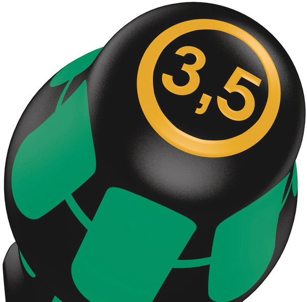 334 SK Screwdriver for slotted screws, 0.8 x 4 x 90 mm, Fußball, Sport, Helm