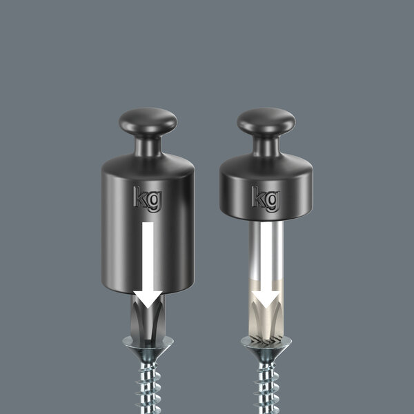 Reduced contact pressure, Maschine, Schraube