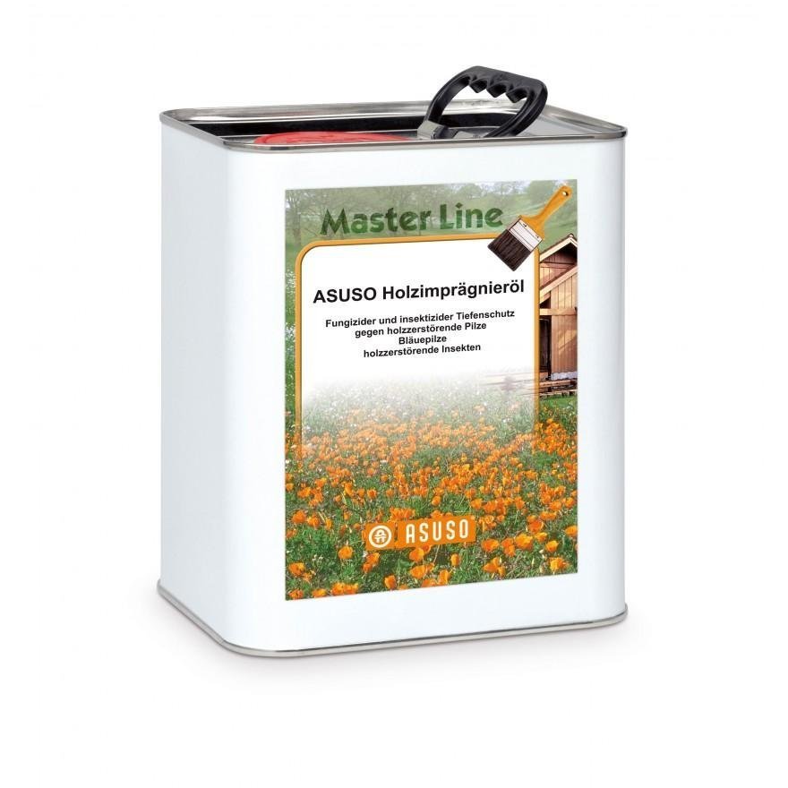 Asuso Holzimprägnieröl Langzeitschutz farblos 5 Liter
