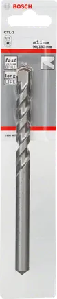 Bosch concrete drill bit CYL-3 11 mm for fast drilling.