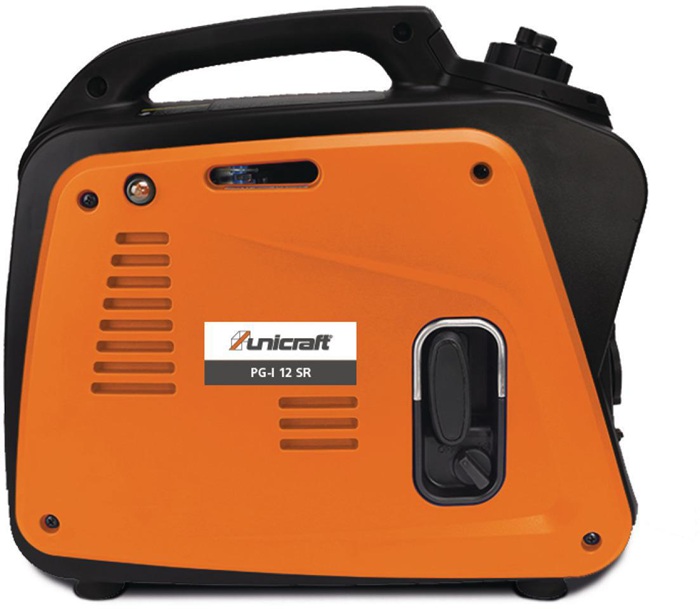 Stürmer UNICRAFT Inverter-Stromerzeuger PG-I 12 SR 1 kW Benzin Handstart IP23M/IP54