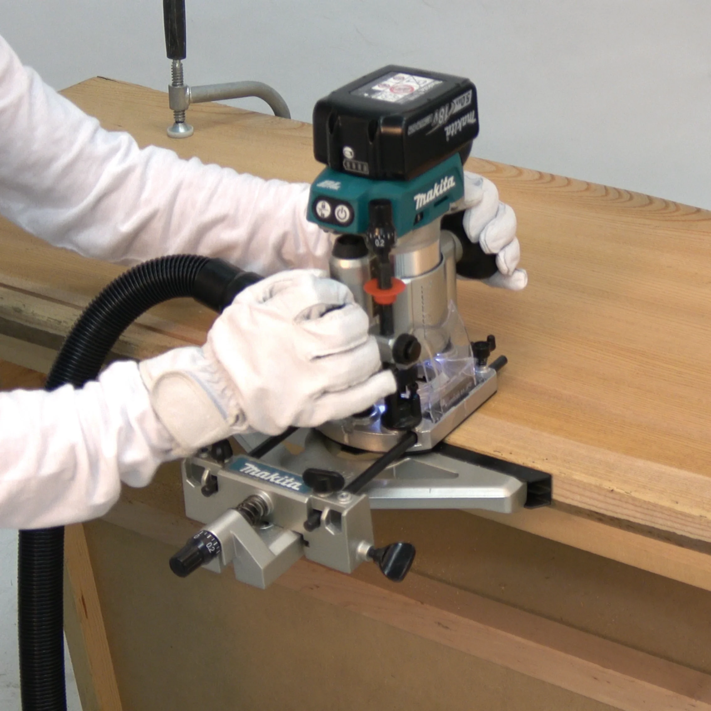 Makita DRT50ZJX2 Akku-Multifunktionsfräse 18V LXT Brushless mit MAKPAC