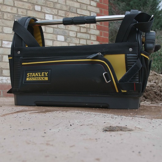 Stanley FatMax Offene Werkzeugtasche 18 Zoll 1-93-951 mit Stahlrahmen und Schultergurt