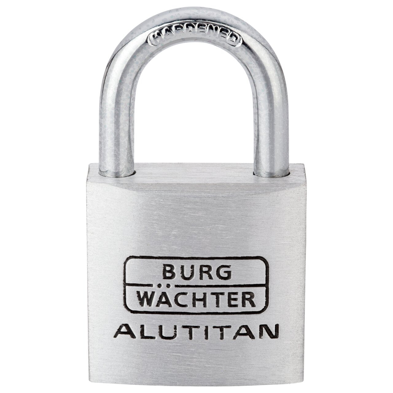 Burg Wächter Zylinder-Vorhängeschloss 770 ALUTITAN 30 mm Aluminium