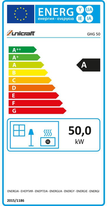 Stürmer Gasheizgerät GHG 50 30-50kW 1000m³/h IPX4 230V