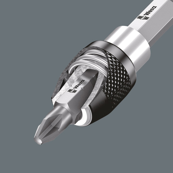 Universal holder with quick-release chuck, Gerät
