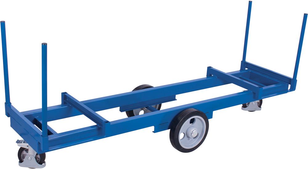 VARIOfit Langmaterial-Wagen 2000kg2500x720 mm Gummiräder VarioFit