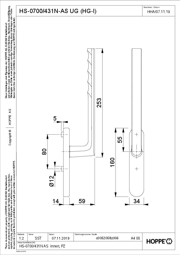 Technische Zeichnung