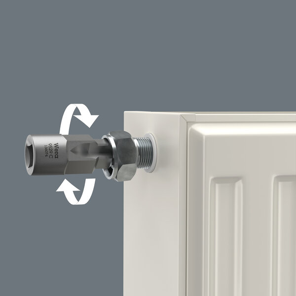 Step wrench with 5 steps