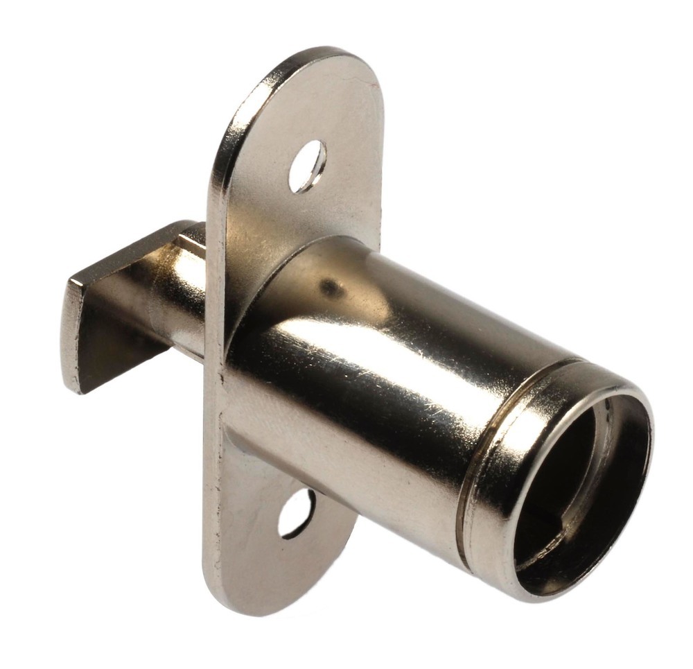 Produktbild Format Druck-Drehzylinder Gehäuse, rechts schließend vernickelt inkl. Rosette