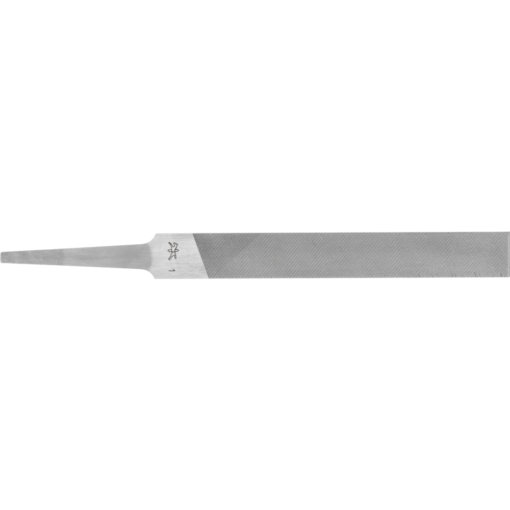 Pferd Präzisions-Ansatzfeile Flachstumpf 100mm Schweizer Hieb 1, mittel
