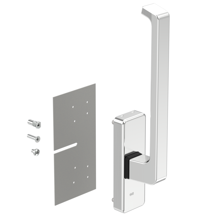 GU Getriebedrehgriff K-12920-00-R-1 silber EV1 DIN Rechts für Holz