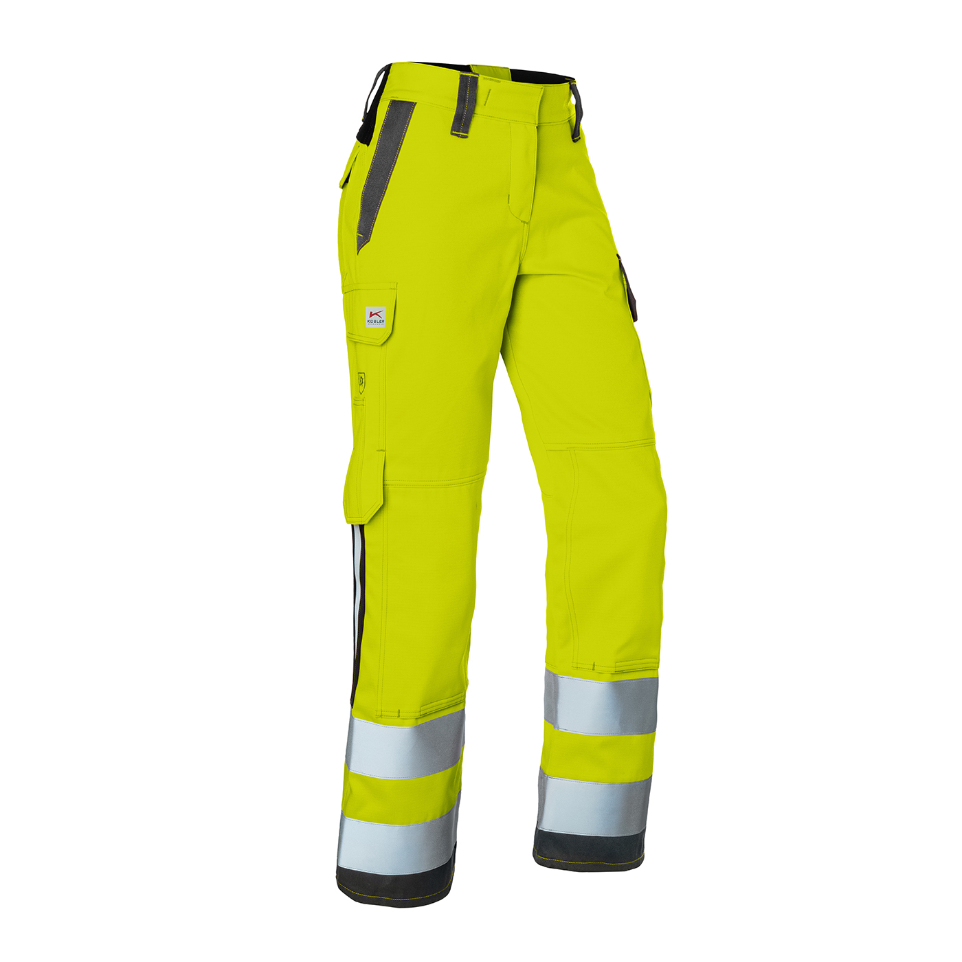 KÜBLER PROTECTIQ HIGH VISDamen Hose arc2 PSA 3 warngelb/anthrazit  2494 8420-3497-52