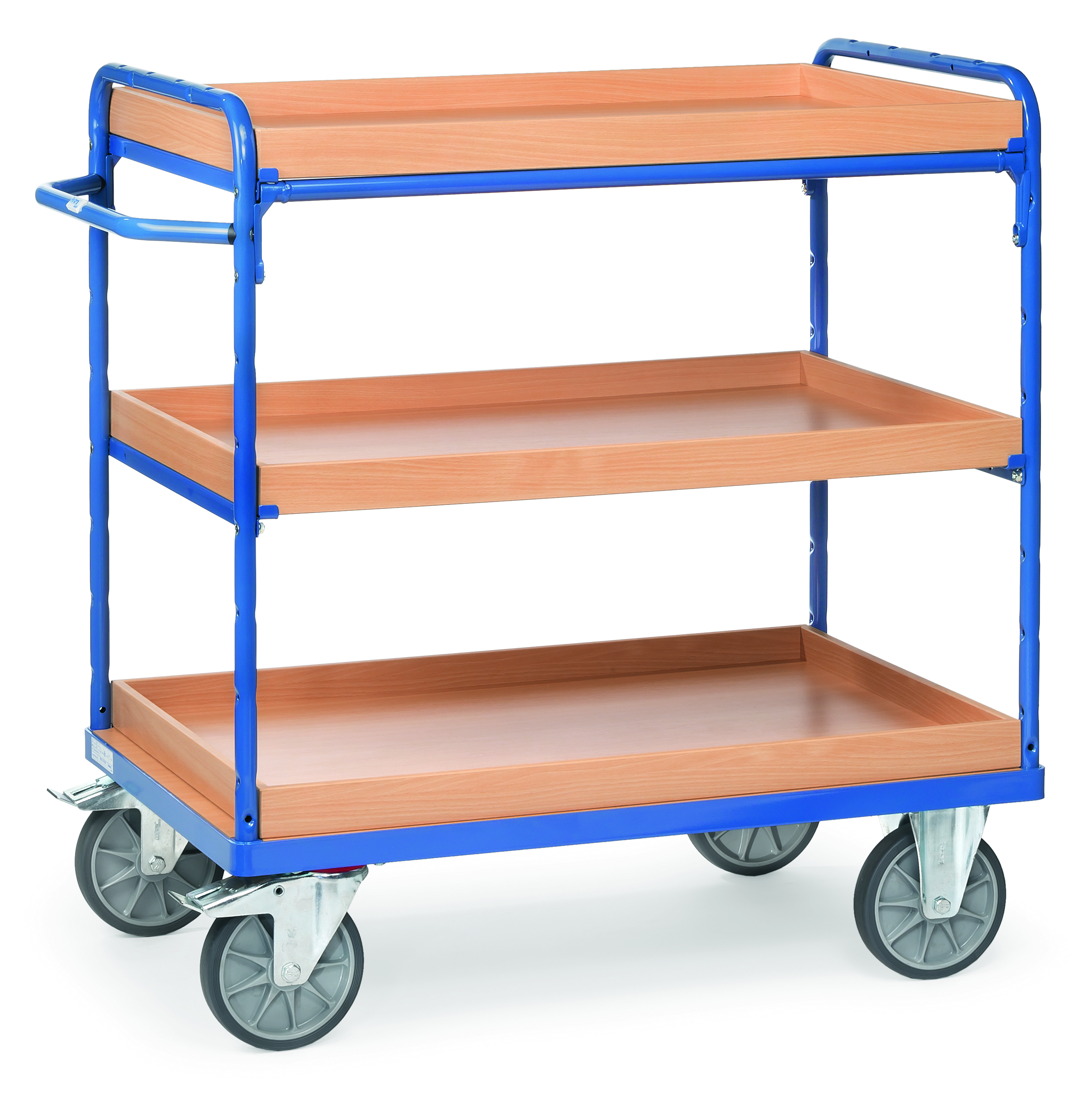 Etagenwagen mit Kästen