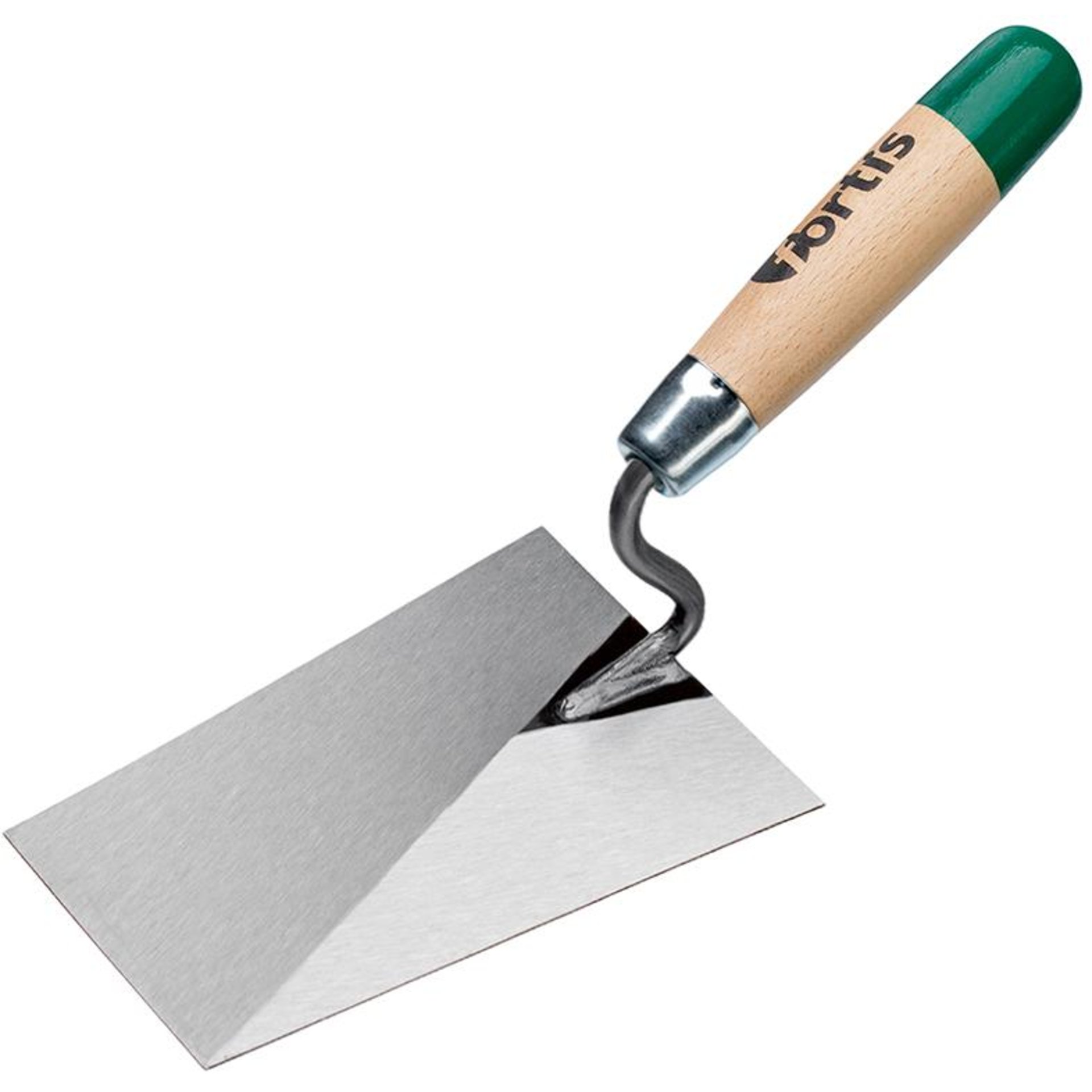 Fortis Stukkateurkelle S-Hals 160mm rostfrei