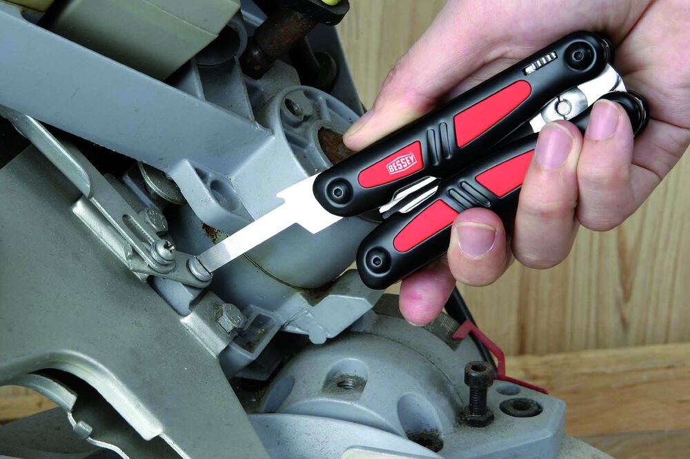Bessey Multifunktionswerkzeug DBST mit großer Schere und Gürteltasche
