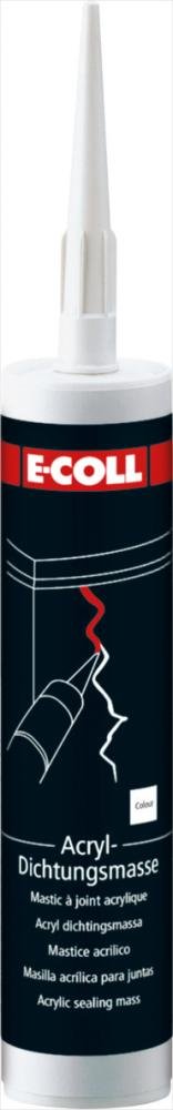 Acryl-Dichtungsmasse 310ml weiß (F) E-COLL