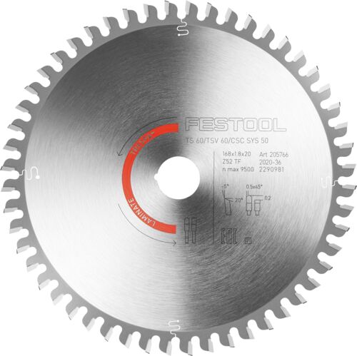 Kreissägeblatt LAMINATE/HPL HW 168x1,8x20 TF 52, Elektronik, Hardware, Festplatte, Computer-Hardware