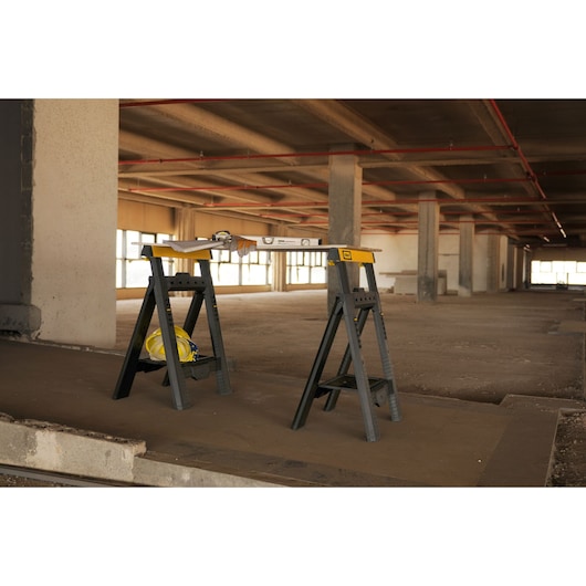 Stanley Unterstellbock Vario Paar STST1-70559 Höhenverstellbar Breitenverstellbar 450kg