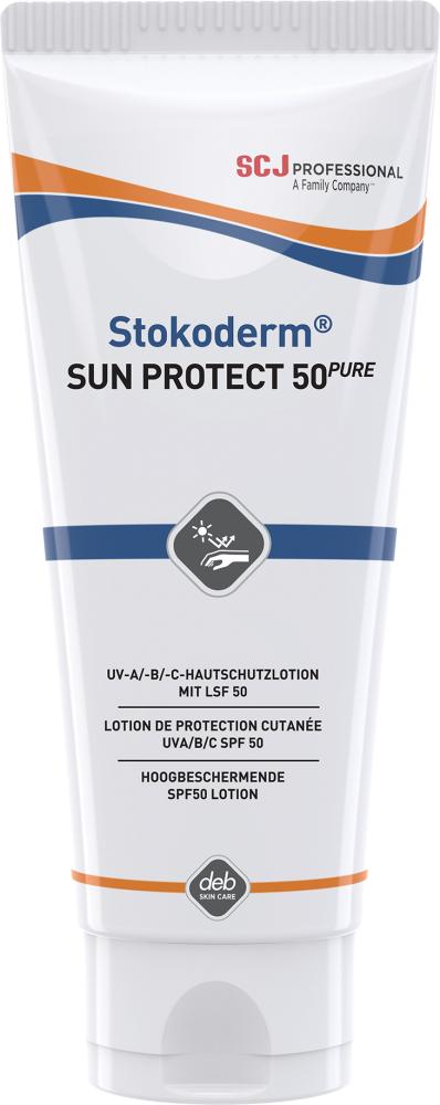 SC Johnson Professional Stokoderm® Sun Protect 50 PURE UV-Hautschutz 100 ml Tube temp.Altern.401608103142
