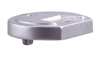 DENI® Unterlage 3848,ohne Verdrehsicherung,12,5mm,silberfarben