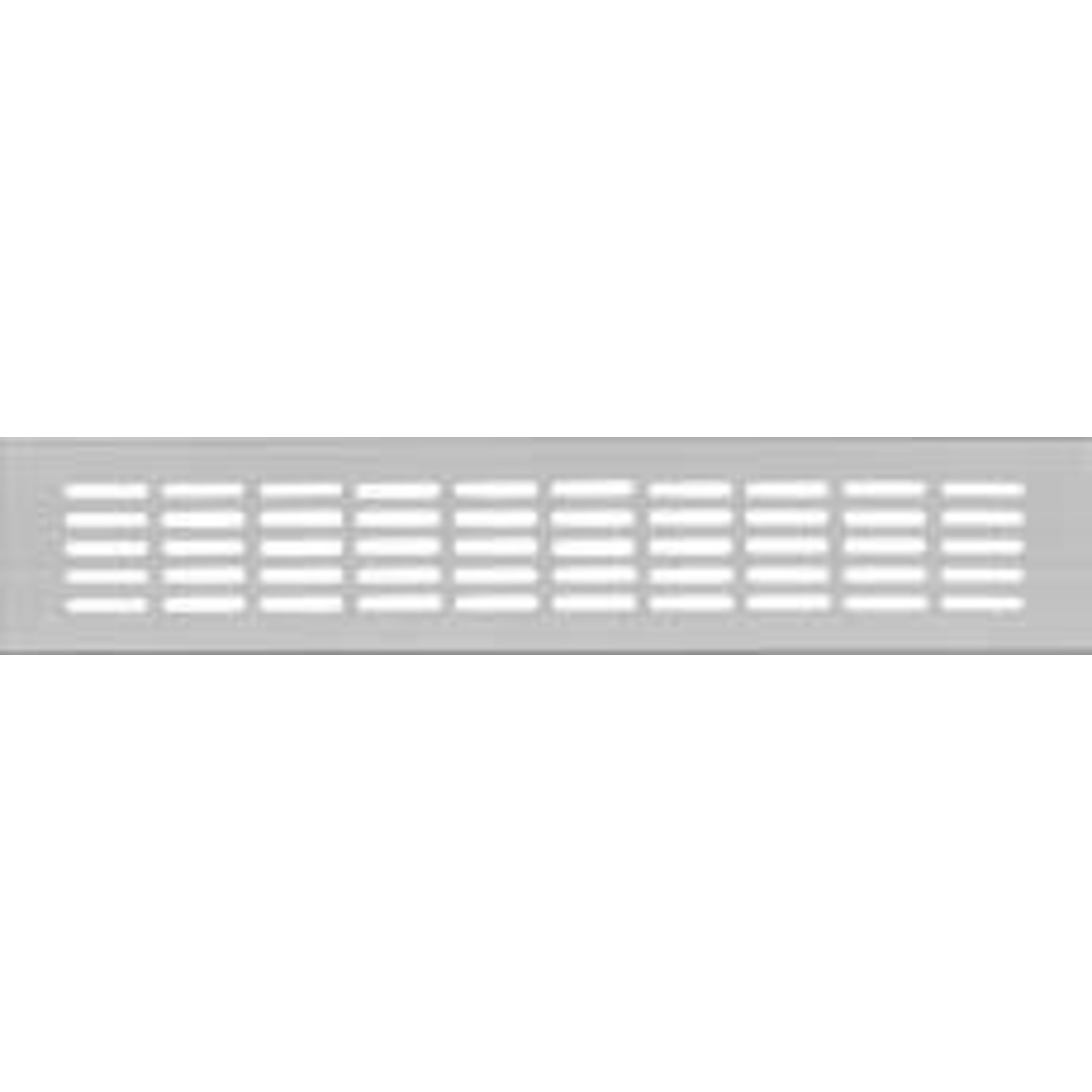 LM Stegblech Lüftung Alu silber F1 3070 / 500 x 100 mm