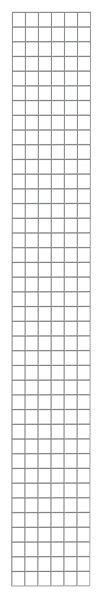 Schulte Drahtgitter-Seitenwand 1950 x 300 mm (H x T) glanzverzinkt