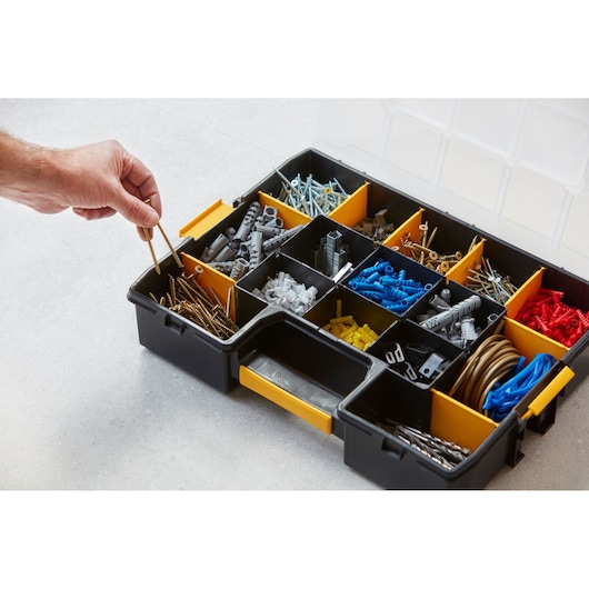 Stanley SORTMASTER Organizer mit 12 Fächern 1-94-745