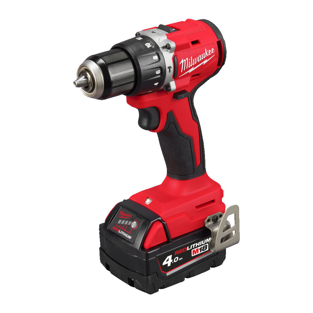 Milwaukee M18™ BLPDRC-422C Kompakter bürstenloser Akku-Schlagbohrschrauber 18V 60.5Nm