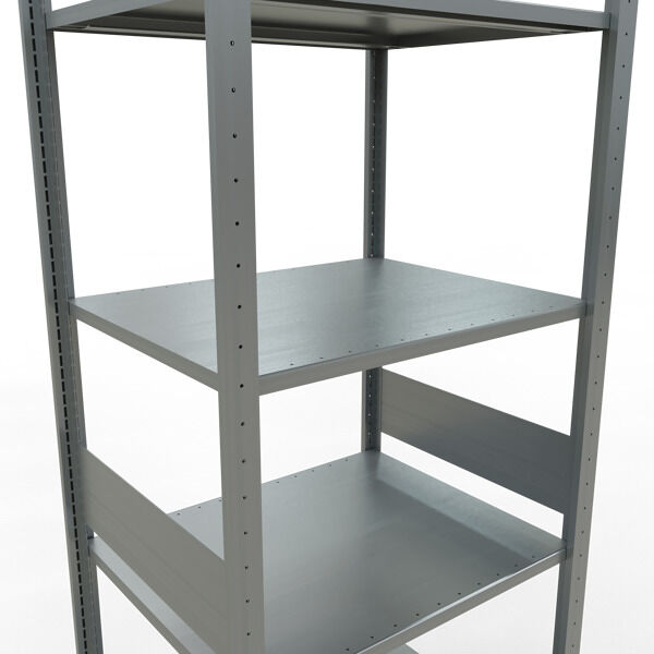 Schulte Basisregal MULTIplus150 Steckregal 3000x750x600mm 7 Fachböden verzinkt