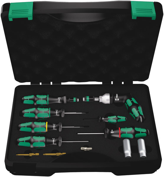 7443/12 Assembly set for tyre pressure control systems, 12 pieces, Gerät, Schraubenzieher, Werkzeug