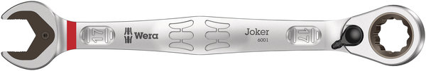 6001 Joker Switch Ratcheting combination wrench, with switch lever, 17 x 225 mm
