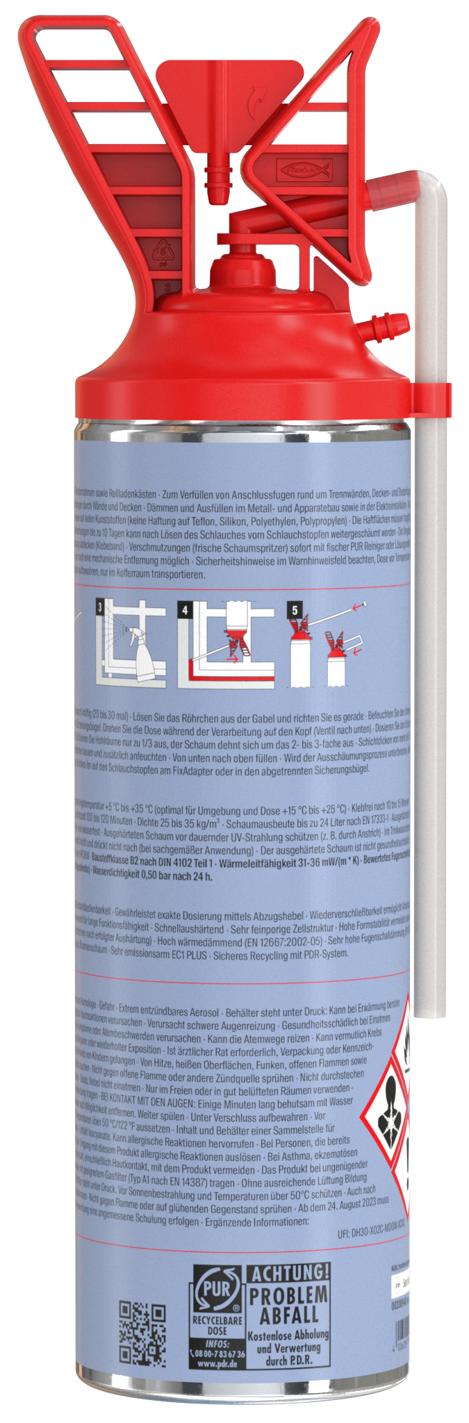 Produktbild, Zylinder, Flasche, Shaker