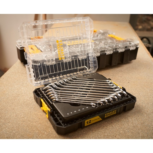Stanley FMMT98104-0 FatMax PRO-STACK Ringschlüsselsatz 12-teilig