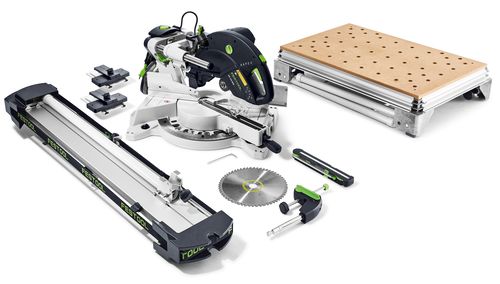 Festool Kapp-Zugsäge KS 120 REB-Set-MFT KAPEX
