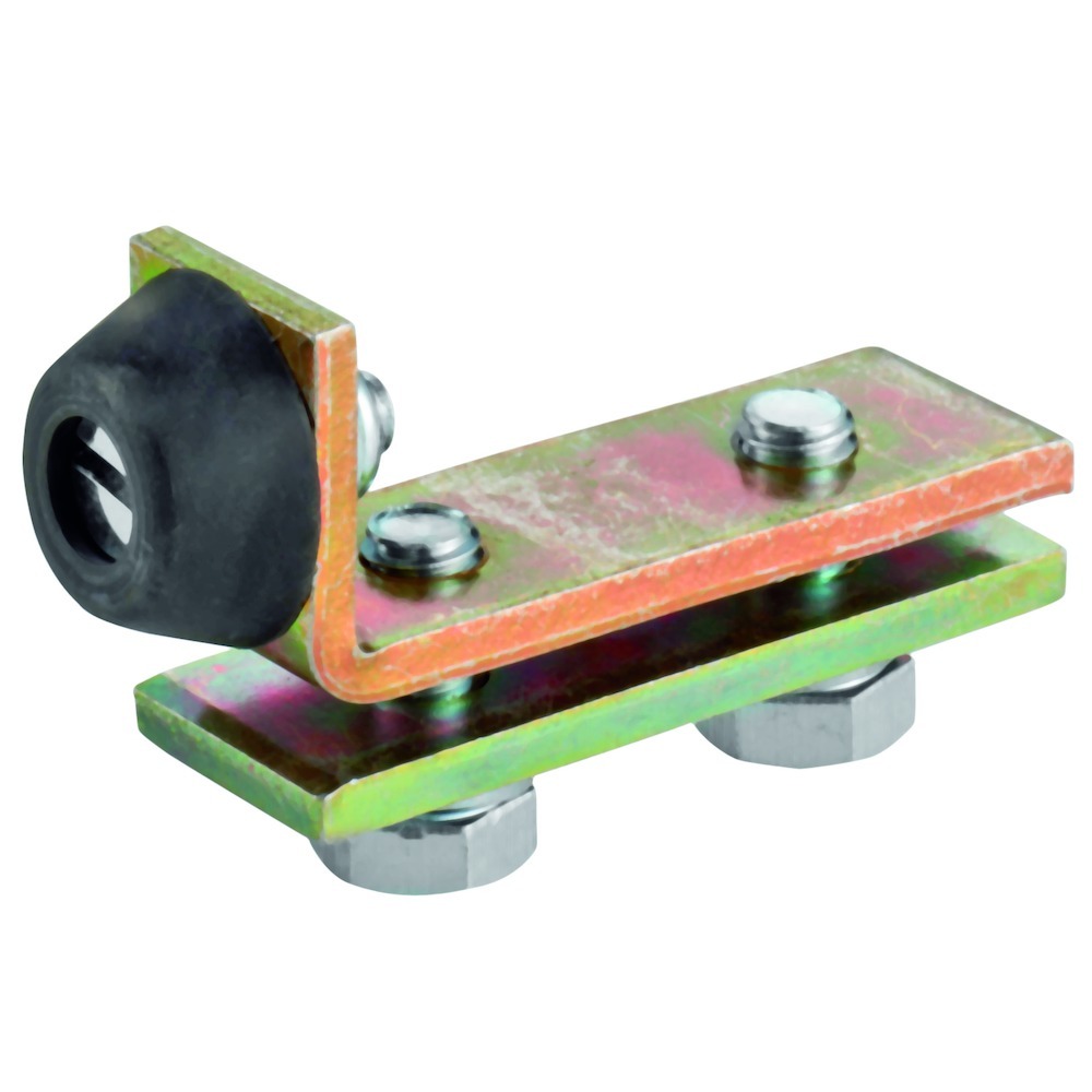 Schiebetor-Schienenstopper,1400 P,Stahl galvanisch verzinkt