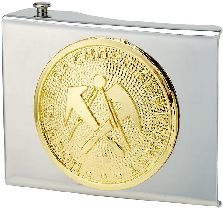 FHB Koppelschloss Dachdecker HOLGER, silber