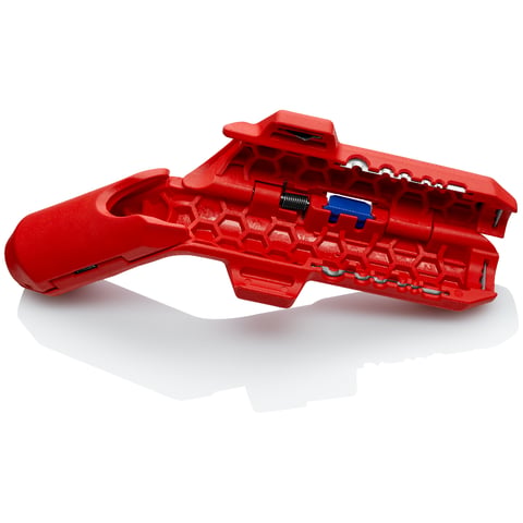 Knipex ErgoStrip® Universal-Abmantelungswerkzeug für Linkshänder 16 95 02 SB