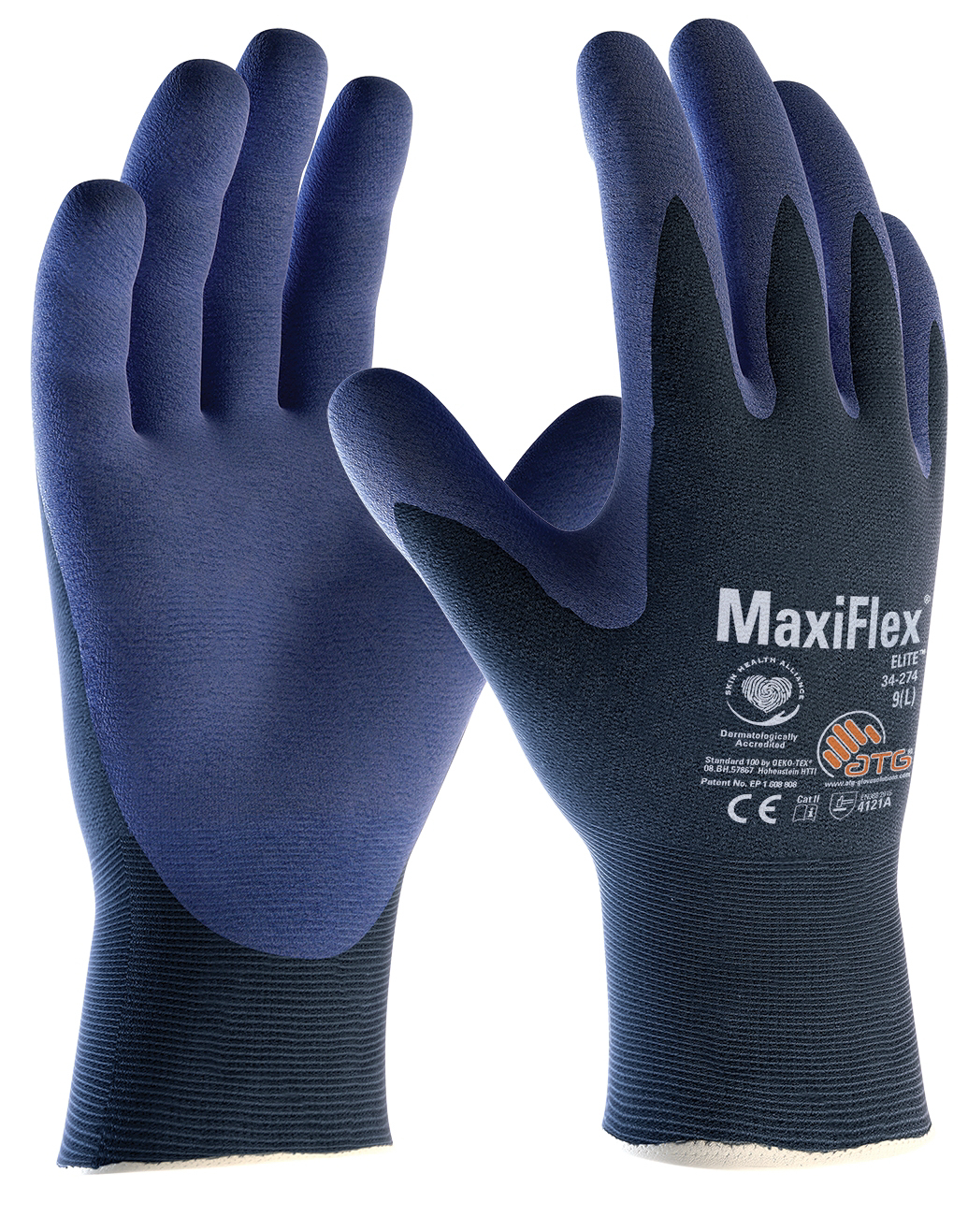ATG® MaxiFlex® Elite™ Nylon-Strickhandschuhe (34-274)