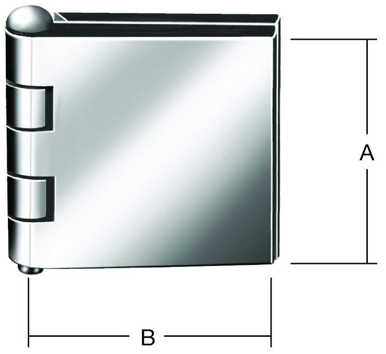 Vormann Wagentürscharn. 60X60 ungeb.Eisen